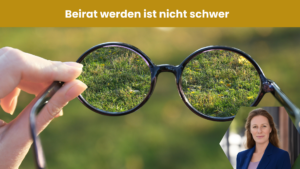 Beirat werden ist nicht schwer